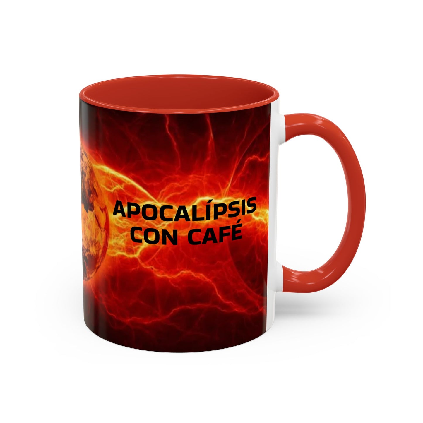 Taza Profética Roja – Apocalipsis con Café | “He aquí, yo vengo pronto”