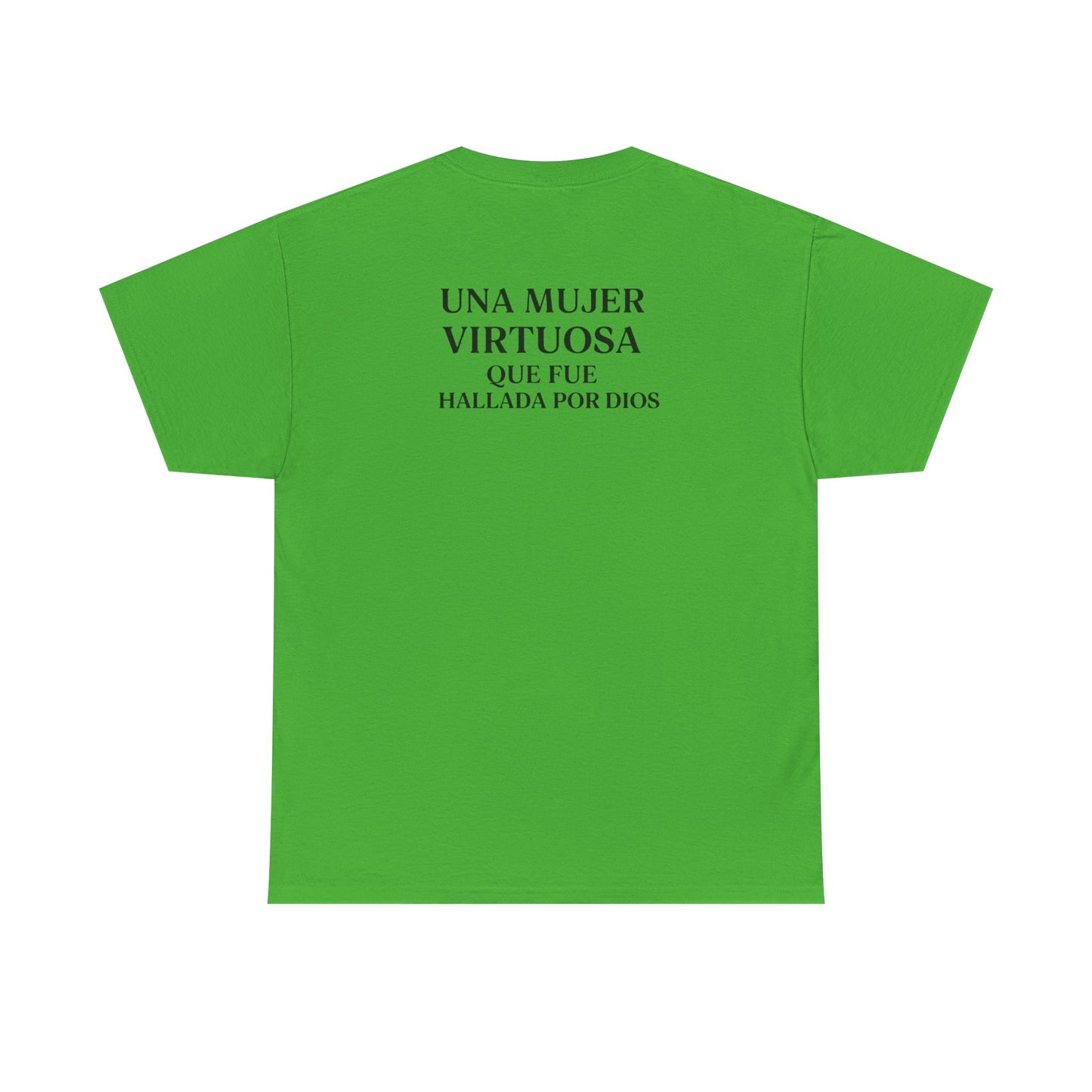 "Yahshua es mi Luz – Camiseta Blanca de Algodón con Salmo 27:1"