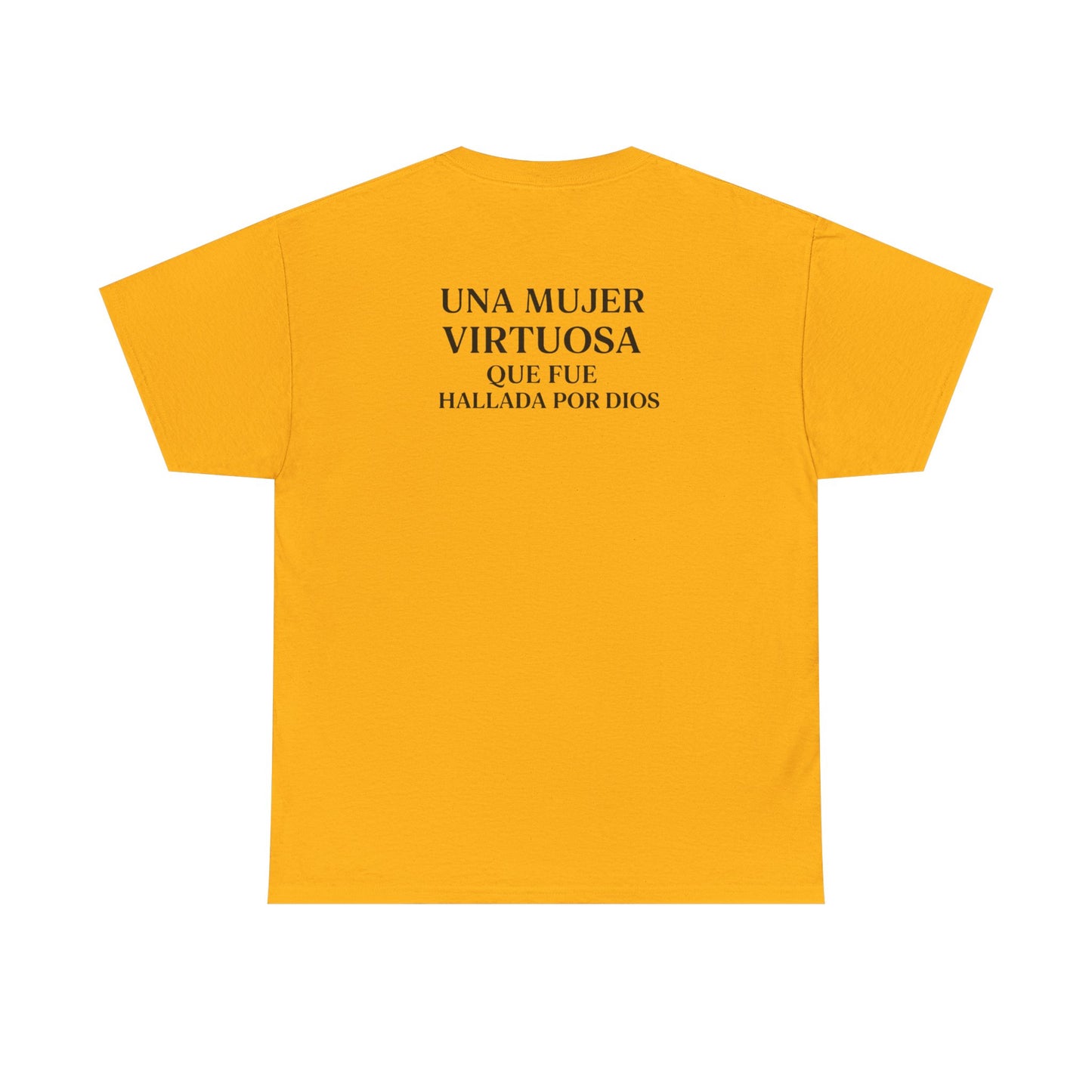 "Yahshua es mi Luz – Camiseta Blanca de Algodón con Salmo 27:1"