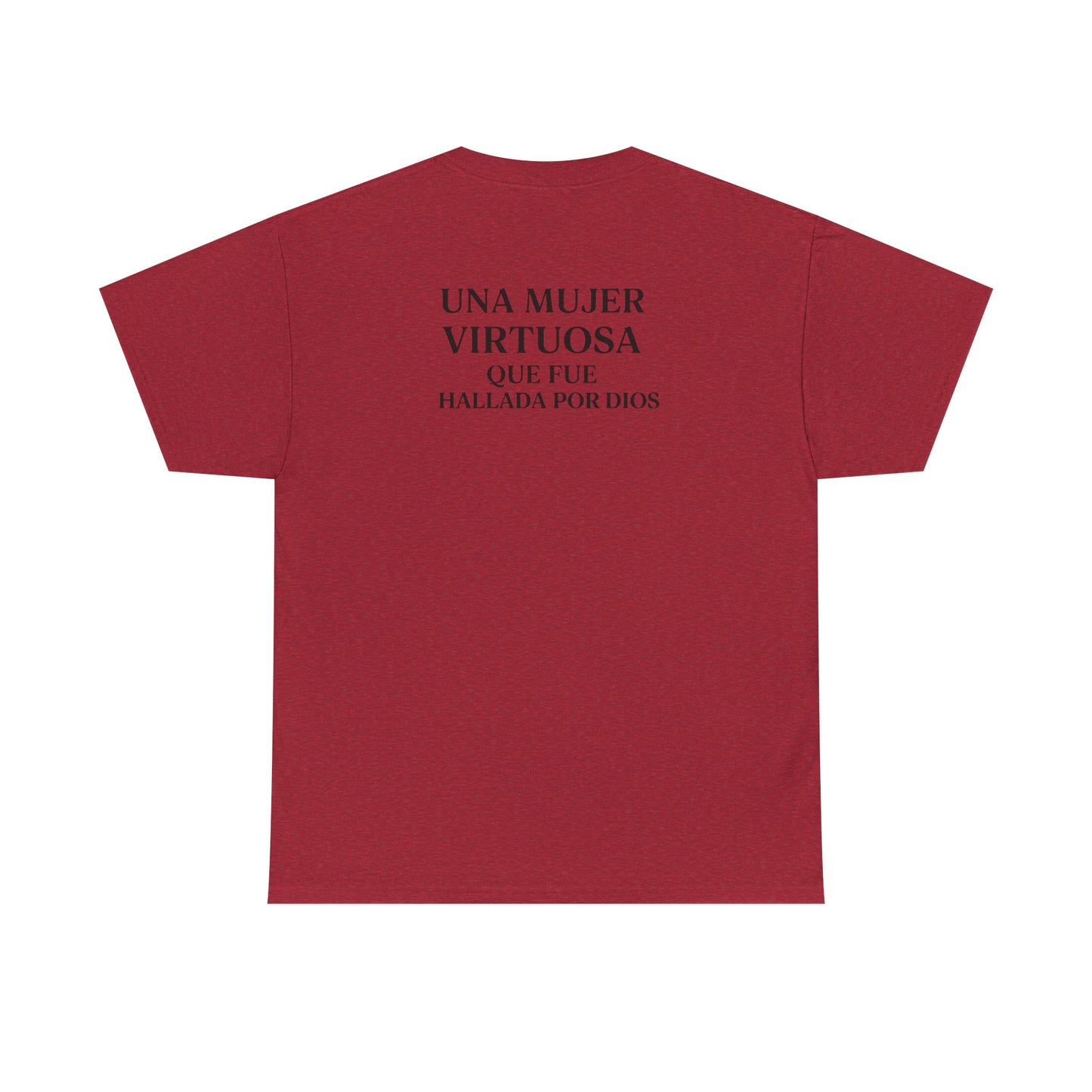 "Yahshua es mi Luz – Camiseta Blanca de Algodón con Salmo 27:1"
