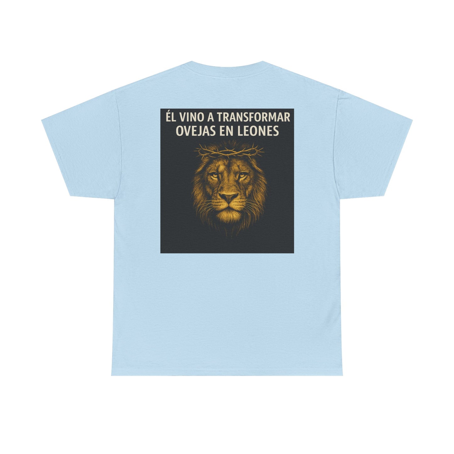 "Rostro del León, Poder de la Cruz – Camiseta del Reino"