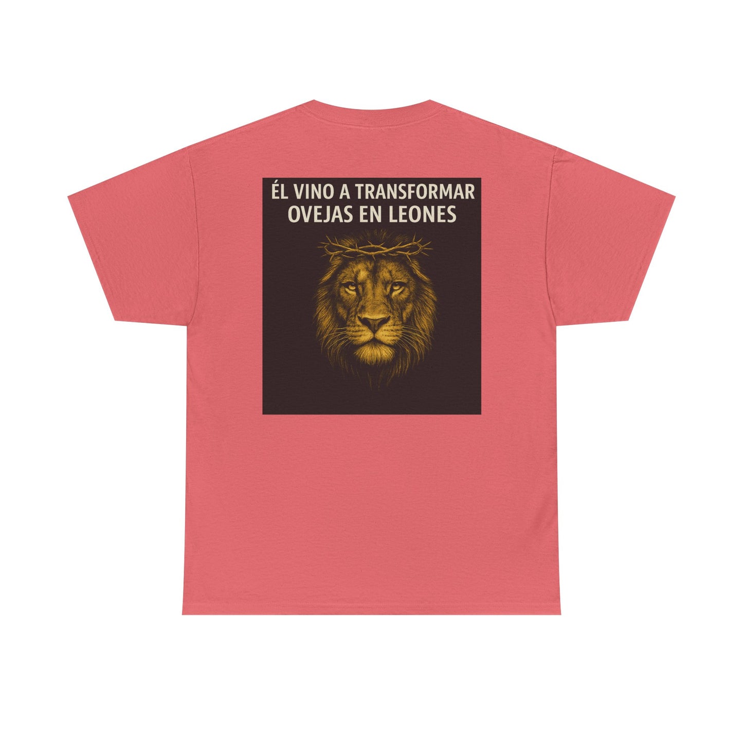 "Rostro del León, Poder de la Cruz – Camiseta del Reino"