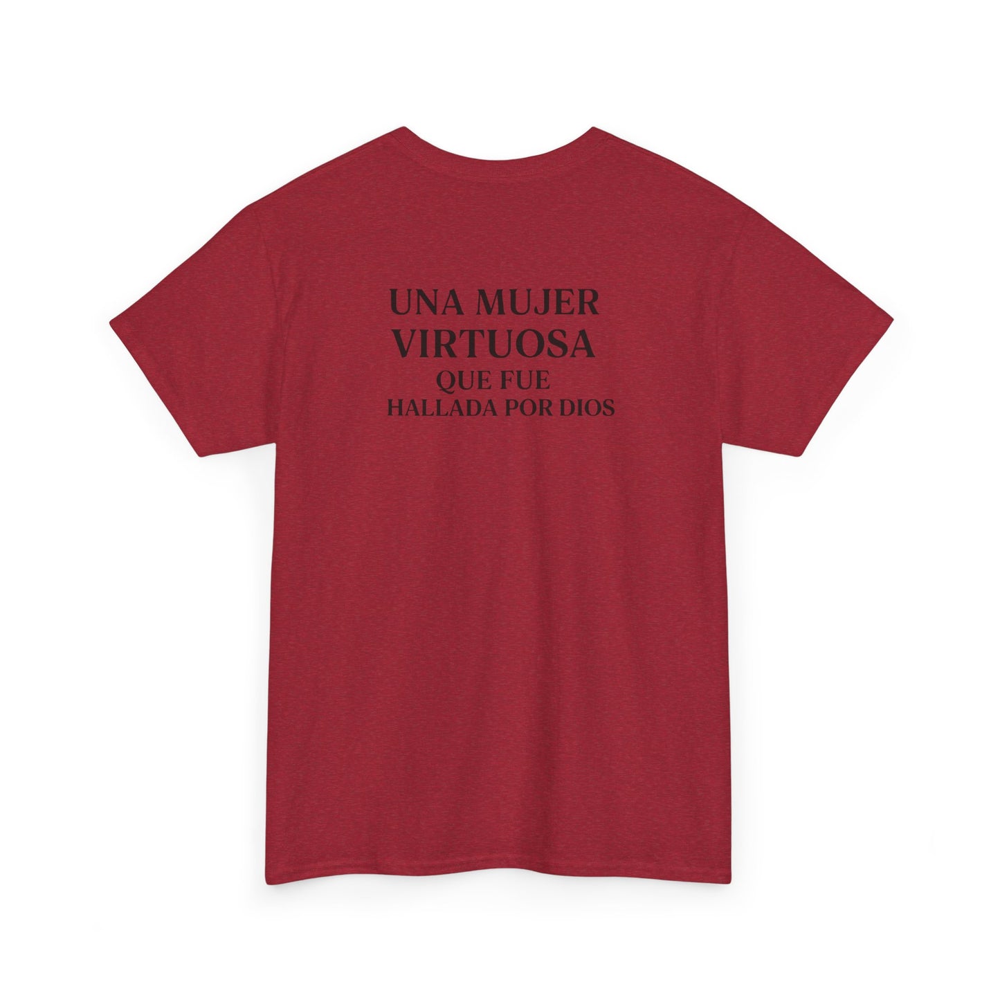 "Yahshua es mi Luz – Camiseta Blanca de Algodón con Salmo 27:1"