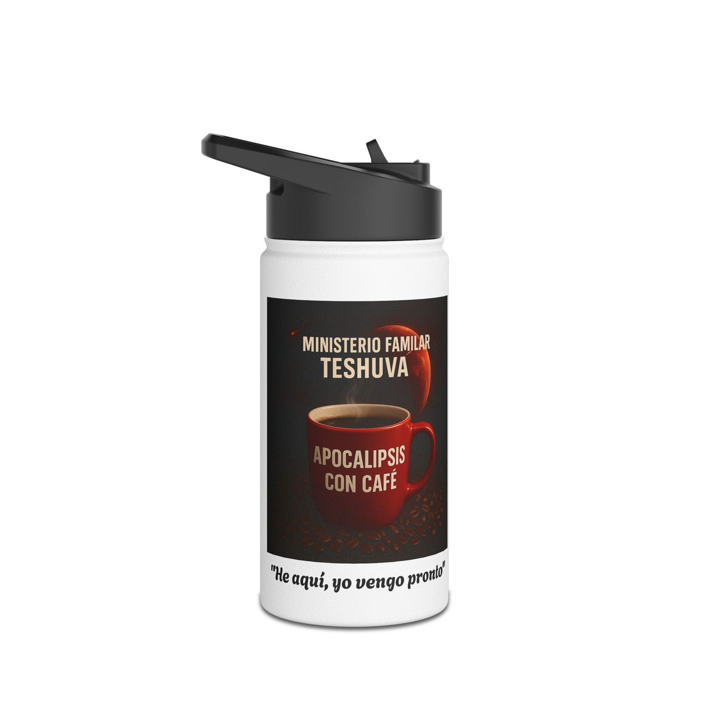 Termo Deportivo “Apocalipsis con Café” – Edición Oficial Teshuvá