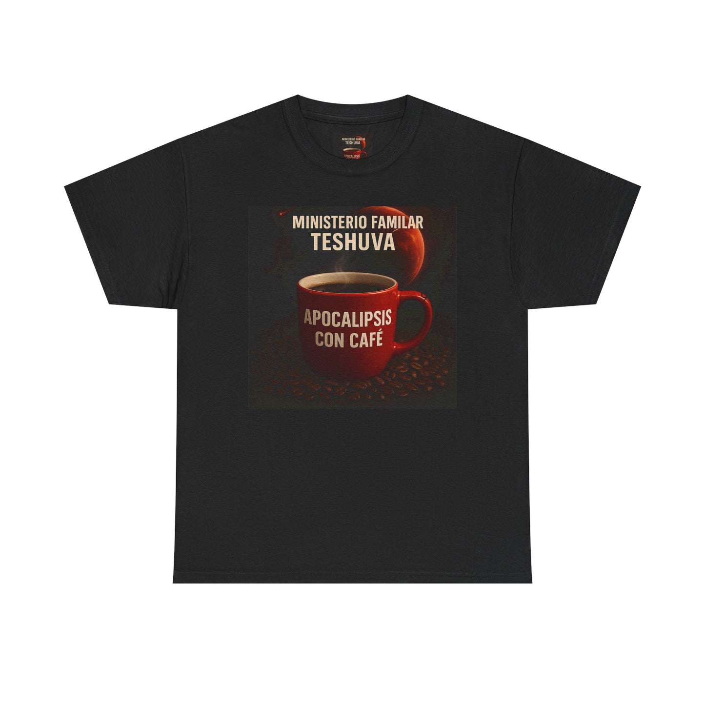 Camiseta Profética – “He Aquí, Yo Vengo Pronto” | Teshuvá & Apocalipsis con Café