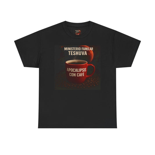 Camiseta Profética – “He Aquí, Yo Vengo Pronto” | Teshuvá & Apocalipsis con Café