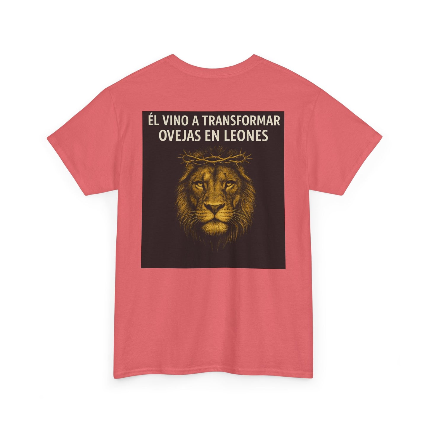 "Rostro del León, Poder de la Cruz – Camiseta del Reino"