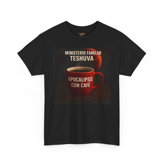 Camiseta Profética – “He Aquí, Yo Vengo Pronto” | Teshuvá & Apocalipsis con Café